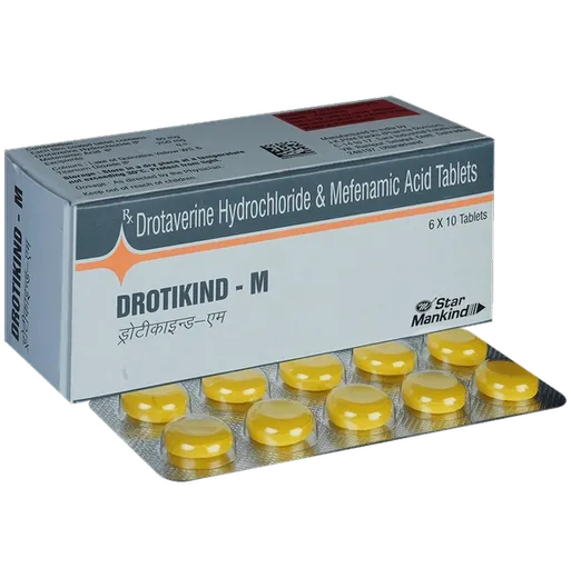 drotikind m tablet 10's